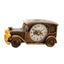 1pc Classic Car Shape Clock Desktop Alarm Clock Bedside Clock Room Decoration F Carousel 1