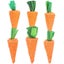 6pcs Rabbit Molar Carrot Woven Carrot Toy Hamster Bunny Chew Toy Hamster Chew S Carousel 1
