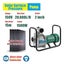 2HP 150V DC SOLAR WATER TRANSFER PUMP 20000LPH Farm Irrigiation Carousel 1