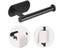 Kitchen Napkin Holder Stainless Steel Paper Towel Rack Black Gold Carousel 4