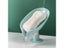 Leaf Shape Soap Holder Bathroom Shower Storage Tray Carousel 3