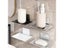 Bathroom Aluminum Alloy Wall Mounted Soap Holder Kitchen Soap Holder Carousel 4