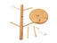 Set Tree Shape Wood Storage Rack For 6 Hooks Mug Display Carousel 4