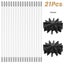 18 Pcs Chimney Brushes Chimney Sweep Rods Cleaning Brushes Gutter Cleaning Tool Carousel 1