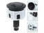 Switch Push Button 38-49mm ABS Accessories Black Bthroom Toilet Cover Dual Carousel 3