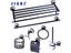 Wall Mounted Bathroom Accessories - Towel Ring Paper Holder Toilet Brush Holder Carousel 3