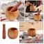 Potato Masher Seasonings Pestle Grinder Garlic Pounder Marble Bar Muddler Garli Carousel 5