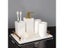 Bathroom Accessories Marble Soap Dispenser Toothbrush Holder With Tray Gargle Carousel 4