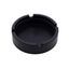 1pcs Silicone Ashtray Unbreakable Rubber Heat Resistant Round Shape black Carousel 1