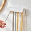 Wall Hanging Tooth Brush Holder Nail Free Toothbrush Organizer Bathroom Toothbr Carousel 3