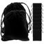 12pcs Flannel Drawstring Bag Gift Bags Candy Bags Jewelry Package Storage Pouch Carousel 2