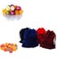 12pcs Flannel Drawstring Bag Gift Bags Candy Bags Jewelry Package Storage Pouch Carousel 3