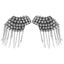 Brooch Men Shoulder Badge Epaulettes Epaulettes Link Costume Men Chains Tassel Carousel 1