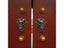 Skull Door Knocker Hell Devil Horn Skull Door Hanging Gothic Home Resin Decor Carousel 5