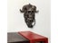 Skull Door Knocker Hell Devil Horn Skull Door Hanging Gothic Home Resin Decor Carousel 7