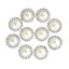 10 Pcs Rhinestone Hair Accessories Pearl Rhinestone Button Clothes Accessory Pe Carousel 1