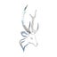 Deer Head Diy Mirror Wall Sticker Acrylic Crystal Mirror Sticker Wall Decal For Carousel 1