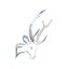 Deer Head Diy Mirror Wall Sticker Acrylic Crystal Mirror Sticker Wall Decal For Carousel 2