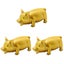 3pcs Golden Pig Vent Decompression Toy Screaming Pig Voice Doll Toys Tricky Toy Carousel 1