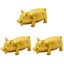 3pcs Golden Pig Vent Decompression Toy Screaming Pig Voice Doll Toys Tricky Toy Carousel 2