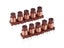10pcs Hot Sale Adjustable High-Frequency Ferrite Core Inductor Coil 12T Carousel 7