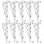 10 Pcs Venetian Blinds Accessories Wood Blinds Window Blind Clips Valance Clips Carousel 1