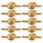 10 Pcs Black Drawer Handles Miniature Drawer Furniture Handles Simulation Door Carousel 1