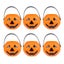 6pcs Decorative Bucket Handle Decor Props Candy Bucket For Party Halloween Deco Carousel 2