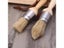 2Pcs Round And Pointed Chalk Paint Wax Brush Ergonomic Wood Handle Bristle Carousel 4
