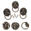 3 Pcs Mini Furniture Knobs Pulls Cabinet Grips Cupboard Handles Drawer Knobs Fu Carousel 2