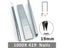 1000Pcs 416J U-shaped Staples For Framing Tacker Electric Nail Staple Gun Steel Carousel 5