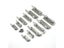 1Pair 304 Stainless Steel Cabinet Hinge Security Bolt Carousel 3