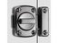 Zinc Alloy Safety Door Slide-Lock Kitchen Cabinet Keyless Twist Locks Kit Carousel 6