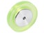 200mm Aluminum Polyurethane Industrial Encoder Wheel Measuring Wheel With Type Carousel 6