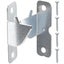 2 Sets Curtain Rod Bracket Curtain Hardware Brackets Wall Single Curtain Rod Br Carousel 2
