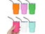 6pcs/Set Mini Tumbler Shot Glass 3oz Tumbler Shot Glasses With Lid And Straw Carousel 6