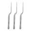 1 Set Of 3pcs 20cm Stainless Steel Ent Tweezers Useful Tweezers Cleaning Tools Carousel 1