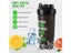 Protein Shaker Bottle 20oz With Blender Ball For Gym Sport Carousel 4