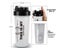 Protein Shaker Bottle 20oz With Blender Ball For Gym Sport Carousel 7
