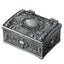 1 Pcs Jewelry Box Square Antique Metal Vintage Storage Box Jewelry Case Jewelry Carousel 1