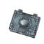 1 Pcs Jewelry Box Square Antique Metal Vintage Storage Box Jewelry Case Jewelry Carousel 2