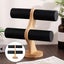Wood Storage Shelves Jewelry Rack Stylish Wooden Bracelet Display Wrist Watch S Carousel 3