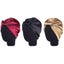 3 Pcs Satin Lined Turbans Women Satin Bonnet Salon Bonnet Night Hat Hair Bonnet Carousel 1