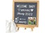 Cork Board 10x10inch Wall Decor Felt Letterboard Oak Wood Message Board 460 Carousel 2