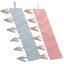 2pcs Multi functional Hanger Clip Folding Sock Underwear Hanger Portable Cloth Carousel 4