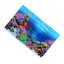 Ocean Decor Adhesive Aquarium Background Fish Tank Sticker Background Coral Fis Carousel 3