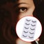 10 Pair Three Dimensional Makeup False Eyelashes Long Fake Eyelashes Cross Wing Carousel 2