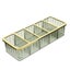 Remote Control Holder 5 compartment Storage Box Home Desktop Organizer Sundries Carousel 1