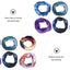 6 Pcs Neck Mask Seamless Bandana Scarf Uv Resistence Scarf Headband Scarf Elast Carousel 2