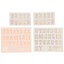 4 Pcs Candy Molds Silicone Molds Chocolate Number Letter Number Chocolate Engli Carousel 1